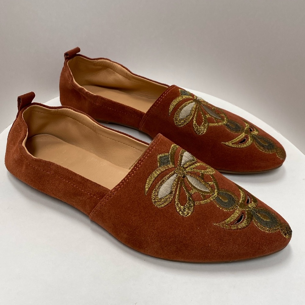 Bird of Flight suede flats